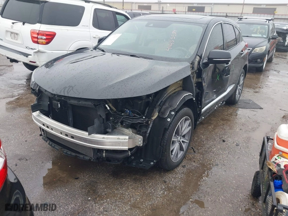 2023 Acura RDX w/Technology Package with VIN 5J8TC1H52PL007388, listed as a IAAI auction lot 41405524 with 12,881 mi miles. Bid and sale history available at carsss.com. Image 2.