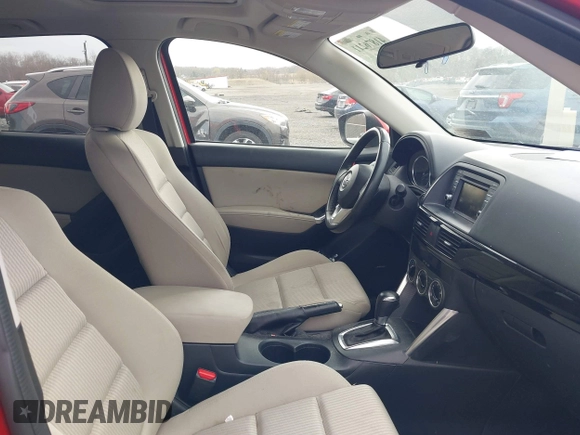 2015 Mazda CX-5 Touring with VIN JM3KE2CY7F0533731, listed as a IAAI auction lot 41876211 with 1 mi miles. Bid and sale history available at carsss.com. Image 5.