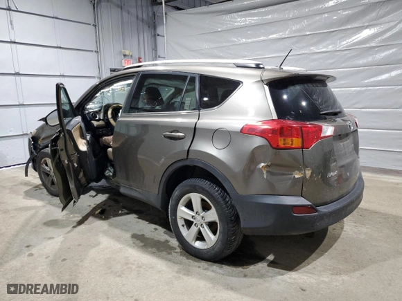 2014 Toyota RAV4 XLE with VIN 2T3WFREV8EW096304, listed as a Copart auction lot 47718065 with 0 mi miles and Salvage Title. Bid and sale history available at carsss.com. Image 2.