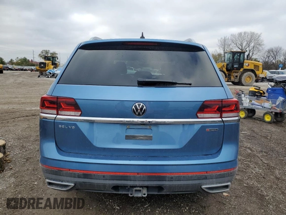 2021 Volkswagen Atlas SEL Premium z VIN 1V2TR2CA8MC535700, wystawiony jako Copart lot #80538034 z przebiegiem 82 093 mil mil oraz Szkoda całkowita • Salvage title. Historia ofert i sprzedaży dostępna na DreamBid. Obrazek 6.
