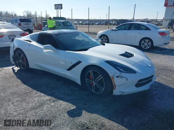 2016 Chevrolet Corvette 2LT with VIN 1G1YD2D78G5116515, listed as a IAAI auction lot 41274274 with 20,875 mi miles. Bid and sale history available at carsss.com. Image 1.