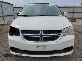 2013 Dodge Grand Caravan SXT with VIN 2C4RDGCG2DR553757, listed as a Copart auction lot 53756245 with 122,275 mi miles and Non Repairable. Bid and sale history available at DreamBid. Image 5.