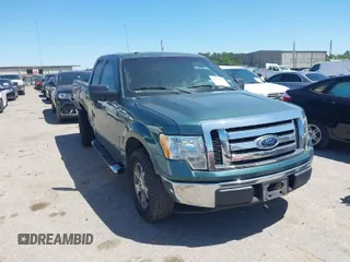 2009 Ford F-150 STX with VIN 1FTRX12869FB12033, listed as a IAAI auction lot 41962435 with 222,850 mi miles. Bid and sale history available at carsss.com. Image 1.
