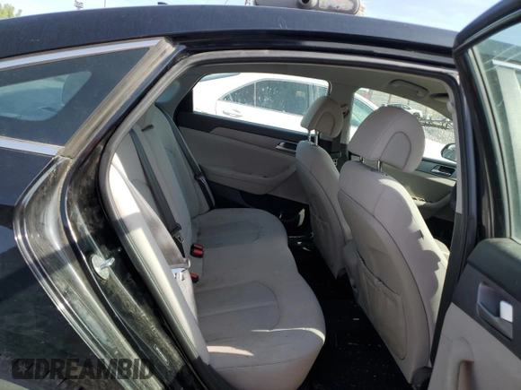 2017 Hyundai Sonata 2.4L with VIN 5NPE24AF1HH552339, listed as a Copart auction lot 53890315 with 139,850 mi miles and Salvage Title. Bid and sale history available at DreamBid. Image 10.