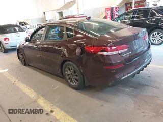 2020 Kia Optima LX with VIN 5XXGT4L3XLG420838, listed as a IAAI auction lot 42057782 with 93,573 mi miles and . Bid and sale history available at DreamBid. Image 3.