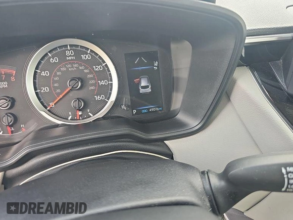 2022 Toyota Corolla Cross L with VIN 7MUAAAAG8NV017626, listed as a IAAI auction lot 42566409 with 49,073 mi miles and . Bid and sale history available at DreamBid. Image 16.