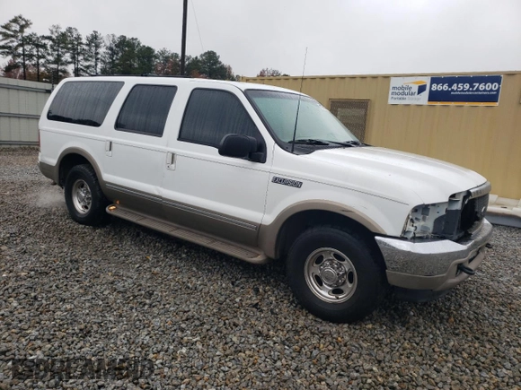 2002 Ford Excursion Limited z VIN 1FMNU42L02ED22146, wystawiony jako Copart lot #81279374 z przebiegiem 361 546 mil mil oraz Szkoda całkowita • Salvage title. Historia ofert i sprzedaży dostępna na DreamBid. Obrazek 4.