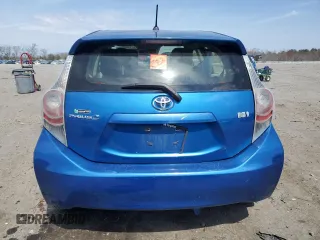 2012 Toyota Prius One with VIN JTDKDTB35C1019292, listed as a Copart auction lot 51008355 with 221,267 mi miles and Salvage Title. Bid and sale history available at carsss.com. Image 6.