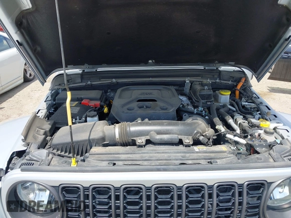 2024 Jeep Wrangler Sport S with VIN 1C4RJXN60RW208013, listed as a IAAI auction lot 42117388 with 34,407 mi miles and . Bid and sale history available at DreamBid. Image 10.