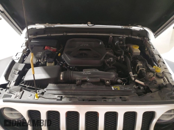 2020 Jeep Wrangler Unlimited Sport Altitude with VIN 1C4HJXDN5LW204180, listed as a Copart auction lot 45308075 with 67,340 mi miles and Salvage title. Bid and sale history available at DreamBid. Image 14.
