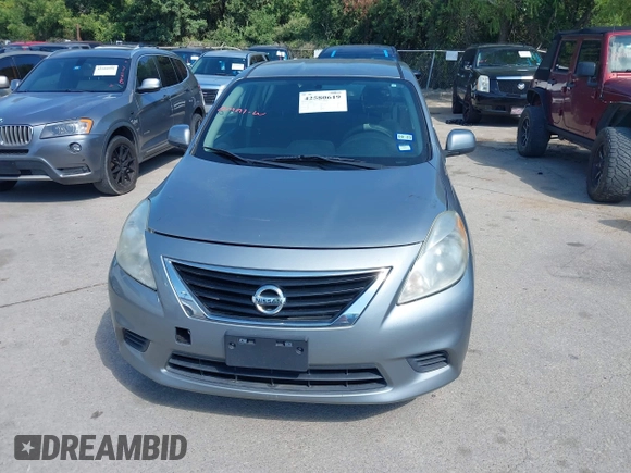 2012 Nissan Versa SV with VIN 3N1CN7APXCL873722, listed as a IAAI auction lot 42580619 with 154,220 mi miles and . Bid and sale history available at DreamBid. Image 6.
