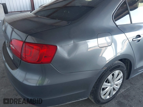 2011 Volkswagen Jetta Sedan S with VIN 3VW2K7AJ9BM066854, listed as a IAAI auction lot 41776173 with 166,497 mi miles. Bid and sale history available at carsss.com. Image 13.
