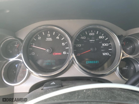2007 Chevrolet Silverado 1500 LT w/1LT with VIN 3GCEK13M97G553255, listed as a Copart auction lot 52851025 with 159,552 mi miles and Salvage Title. Bid and sale history available at carsss.com. Image 9.