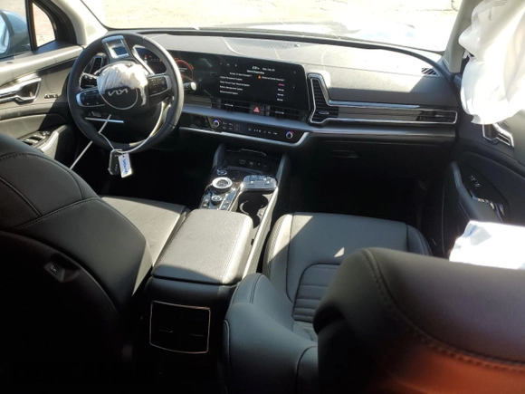 2025 Kia Sportage SX-Prestige with VIN KNDPXCDG5S7181173, listed as a Copart auction lot 46571485 with 2,232 mi miles and Salvage title. Bid and sale history available at DreamBid. Image 8.