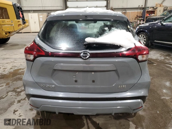 2021 Nissan Kicks S with VIN 3N1CP5BV6ML528491, listed as a Copart auction lot 88546405 with 66,188 mi miles and Salvage Title. Bid and sale history available at carsss.com. Image 6.