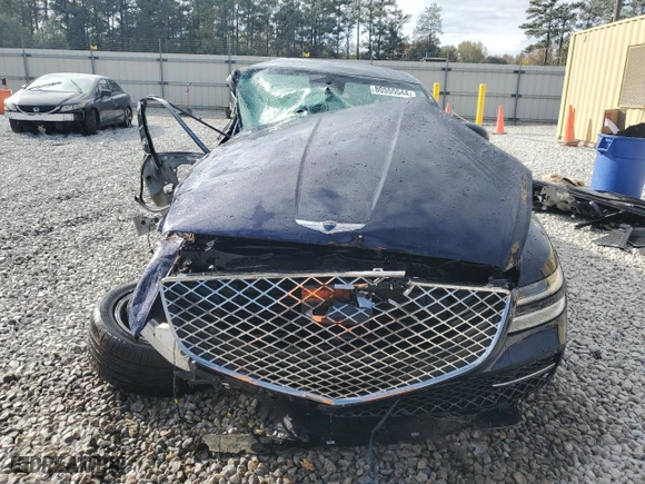 2023 Genesis G80 2.5T with VIN KMTGB4SC6PU149802, listed as a Copart auction lot 80555544 with 11,515 mi miles and Non Repairable. Bid and sale history available at carsss.com. Image 5.