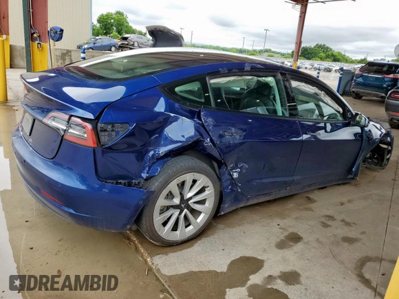2022 Tesla Model 3 z VIN 5YJ3E1EA7NF289098, wystawiony jako Copart lot #60637005 z przebiegiem 152 060 mil mil oraz Czysty tytuł • Clean title. Historia ofert i sprzedaży dostępna na DreamBid. Obrazek 3.