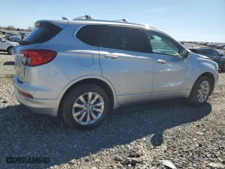 2017 Buick Envision Essence with VIN LRBFXBSA3HD128632, listed as a Copart auction lot 45983655 with 0 mi miles and Salvage Title. Bid and sale history available at carsss.com. Image 3.