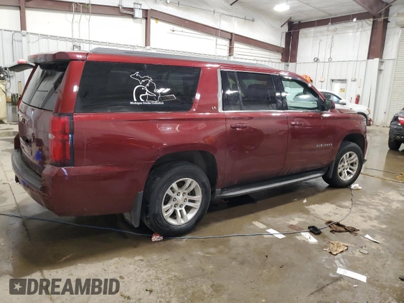 2016 Chevrolet Suburban LS with VIN 1GNSKGKC9GR186153, listed as a Copart auction lot 84402854 with 0 mi miles and Non Repairable. Bid and sale history available at carsss.com. Image 3.