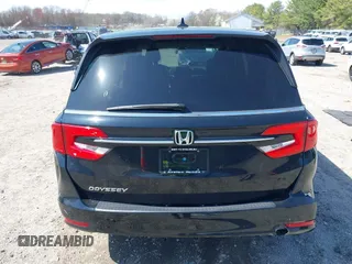 2022 Honda Odyssey EX-L with VIN 5FNRL6H72NB002554, listed as a IAAI auction lot 41932297 with 23,533 mi miles and . Bid and sale history available at DreamBid. Image 16.