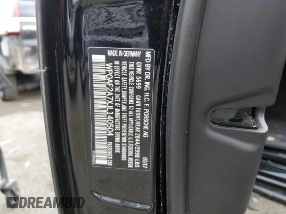 2018 Porsche Panamera Turbo with VIN WP0AF2A7XJL140504, listed as a Copart auction lot 73395623 with 38,102 mi miles and . Bid and sale history available at DreamBid. Image 12.