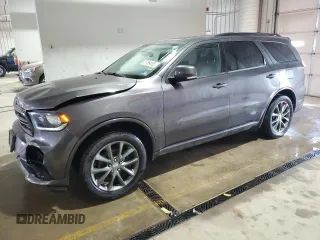 2017 Dodge Durango GT with VIN 1C4RDJDG6HC850881, listed as a Copart auction lot 57554535 with 182,410 mi miles and Salvage title. Bid and sale history available at DreamBid. Image 1.