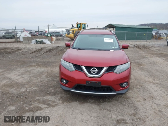 2016 Nissan Rogue SL with VIN 5N1AT2MVXGC808860, listed as a IAAI auction lot 41929897 with 118,209 mi miles and . Bid and sale history available at DreamBid. Image 12.