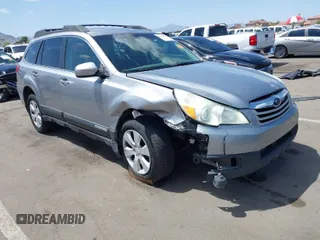 2010 Subaru Outback Prem All-Weather/HK Aud with VIN 4S4BRBFC7A3325526, listed as a IAAI auction lot 42044926 with 256,506 mi miles. Bid and sale history available at carsss.com. Image 1.
