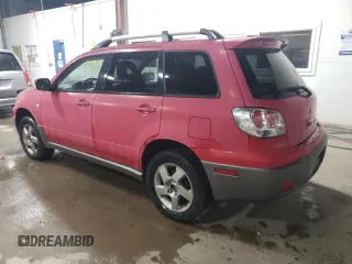 2003 Mitsubishi Outlander XLS with VIN JA4LZ41G03U030810, listed as a Copart auction lot 83254024 with 107,475 mi miles and Clean Title. Bid and sale history available at carsss.com. Image 2.