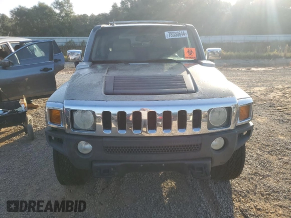 2006 Hummer H3 with VIN 5GTDN136168288445, listed as a Copart auction lot 78550644 with 223,689 mi miles and Clean Title. Bid and sale history available at carsss.com. Image 5.