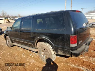 2005 Ford Excursion Limited с VIN 1FMNU43S15EB14027, выставлен на аукционе Copart как лот 45529795 с пробегом 285 689 миль миль и Списание • Salvage title. История ставок и продаж доступна на DreamBid. Изображение 2.