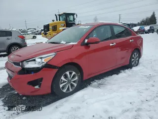 2023 Kia Rio S with VIN 3KPA24AD9PE590627, listed as a Copart auction lot 45209625 with 29,644 mi miles and Salvage Title. Bid and sale history available at carsss.com. Image 1.
