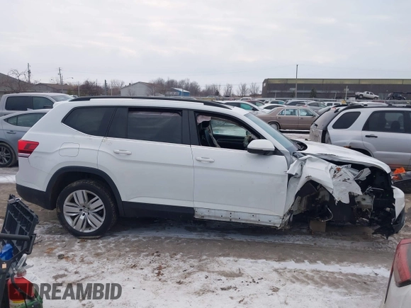 2020 Volkswagen Atlas SE with VIN 1V2UR2CA1LC503822, listed as a IAAI auction lot 41546769 with 66,220 mi miles and . Bid and sale history available at DreamBid. Image 13.