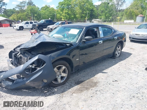 2010 Dodge Charger SXT with VIN 2B3CA3CV4AH267479, listed as a IAAI auction lot 42014408 with Not Provided miles. Bid and sale history available at carsss.com. Image 2.