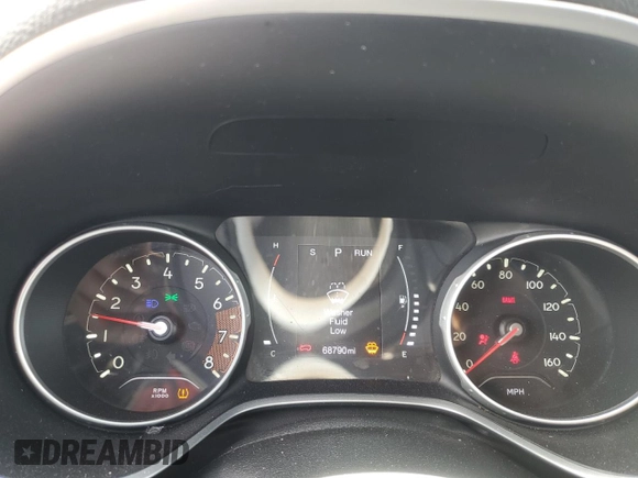2018 Jeep Compass Altitude with VIN 3C4NJDBBXJT150565, listed as a Copart auction lot 54413725 with 68,790 mi miles and Salvage title. Bid and sale history available at DreamBid. Image 9.