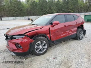 2023 Chevrolet Blazer LT с VIN 3GNKBCR43PS180059, выставлен на аукционе Copart как лот 51939655 с пробегом 15 036 миль миль и Списание • Salvage title. История ставок и продаж доступна на DreamBid. Изображение 1.