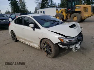 2021 Subaru WRX STI with VIN JF1VA2E62M9807610, listed as a Copart auction lot 44980365 with Not provided miles and Salvage title. Bid and sale history available at DreamBid. Image 4.