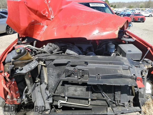 2011 Chevrolet Avalanche LS with VIN 3GNTKEE3XBG329981, listed as a Copart auction lot 49698225 with 118,236 mi miles and Salvage title. Bid and sale history available at DreamBid. Image 12.