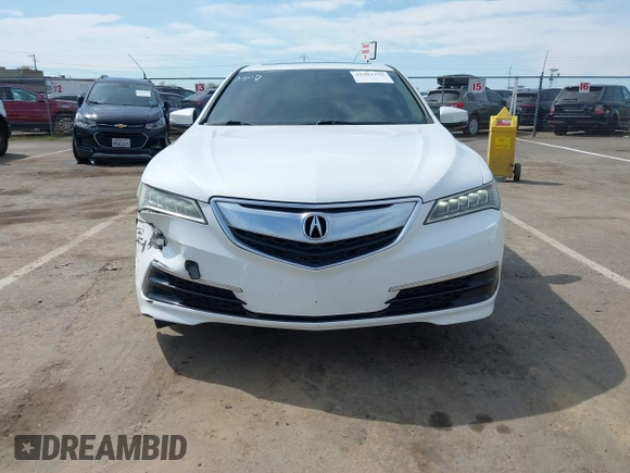 2016 Acura TLX V6 with VIN 19UUB2F30GA003060, listed as a IAAI auction lot 41901259 with 107,547 mi miles. Bid and sale history available at carsss.com. Image 12.