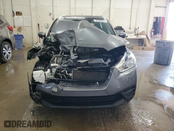 2019 Nissan Kicks SV with VIN 3N1CP5CU7KL554049, listed as a Copart auction lot 48328275 with 100,958 mi miles and Salvage Title. Bid and sale history available at carsss.com. Image 5.