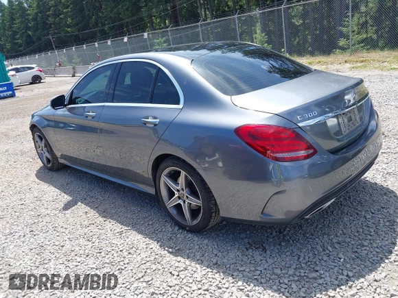 2018 Mercedes-Benz C 300 with VIN 55SWF4KB8JU237139, listed as a IAAI auction lot 42500621 with 78,647 mi miles and . Bid and sale history available at DreamBid. Image 3.