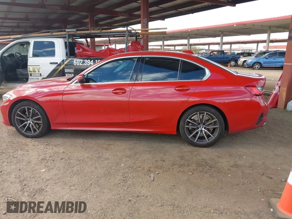 2019 BMW 3 Series 330i with VIN WBA5R1C55KAK12704, listed as a IAAI auction lot 41772453 with Not Provided miles and . Bid and sale history available at DreamBid. Image 15.