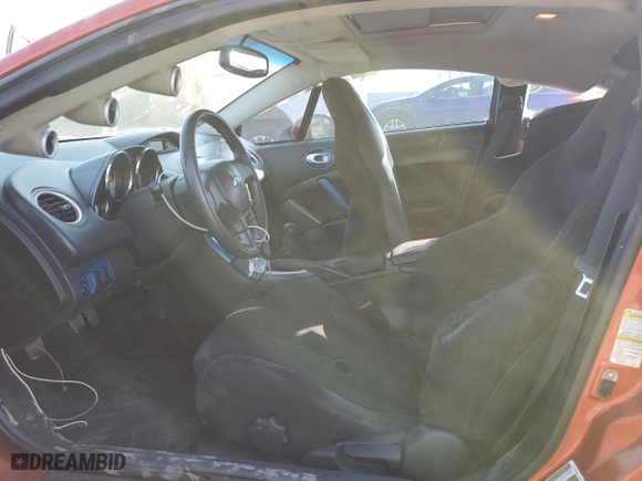 2008 Mitsubishi Eclipse GS with VIN 4A3AK24F28E025843, listed as a Copart auction lot 74224814 with 76,945 mi miles and Salvage Title. Bid and sale history available at carsss.com. Image 7.