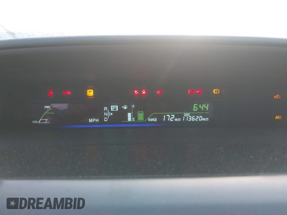 2014 Toyota Prius Two with VIN JTDZN3EU1E3325560, listed as a IAAI auction lot 41696494 with 113,620 mi miles and . Bid and sale history available at DreamBid. Image 15.