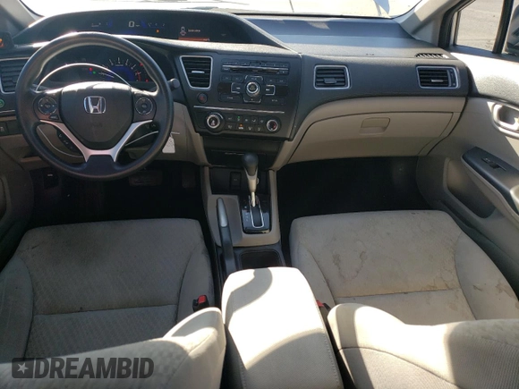 2014 Honda Civic LX with VIN 19XFB2F58EE059735, listed as a Copart auction lot 83698064 with 110,458 mi miles and Salvage Title. Bid and sale history available at carsss.com. Image 8.