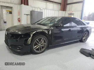 2017 Audi A8 L Sport with VIN WAU43AFD4HN020515, listed as a Copart auction lot 44953055 with 115,422 mi miles and Salvage Title. Bid and sale history available at carsss.com. Image 1.