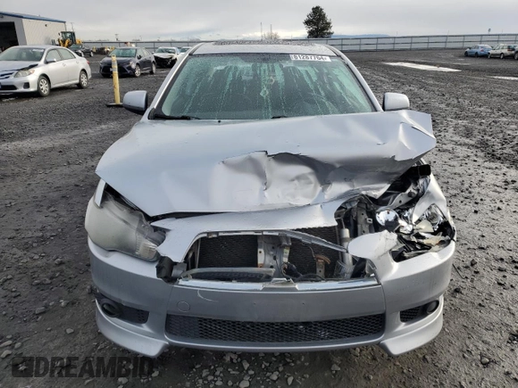 2009 Mitsubishi Lancer GTS with VIN JA3AU86W19U020216, listed as a Copart auction lot 81287764 with Not Provided miles and Salvage Title. Bid and sale history available at DreamBid. Image 5.