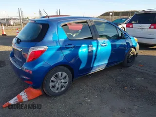 2012 Toyota Yaris L with VIN JTDKTUD38CD541628, listed as a IAAI auction lot 41335728 with 146,132 mi miles. Bid and sale history available at carsss.com. Image 4.