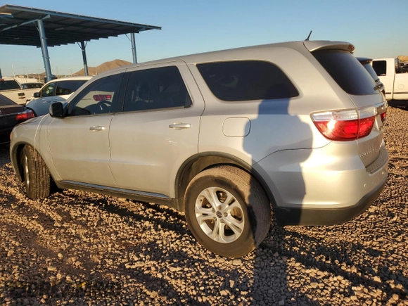2013 Dodge Durango SXT with VIN 1C4RDHAG7DC643620, listed as a Copart auction lot 57677545 with 126,536 mi miles and Salvage title. Bid and sale history available at DreamBid. Image 2.