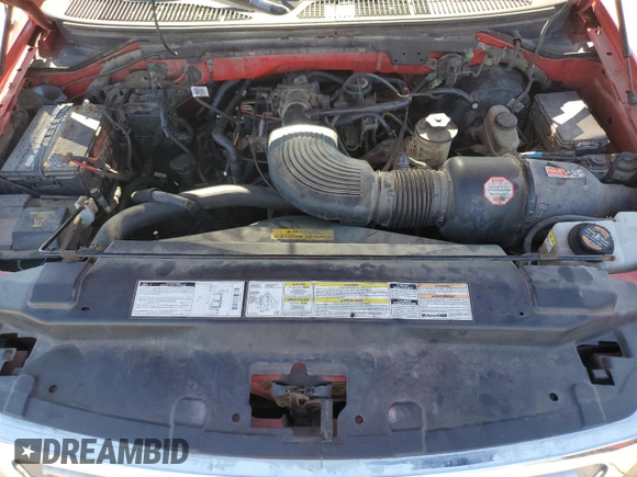 2000 Ford F-150 XL with VIN 1FTRX17L0YNA51439, listed as a Copart auction lot 44056595 with 242,116 mi miles and Clean Title. Bid and sale history available at carsss.com. Image 11.